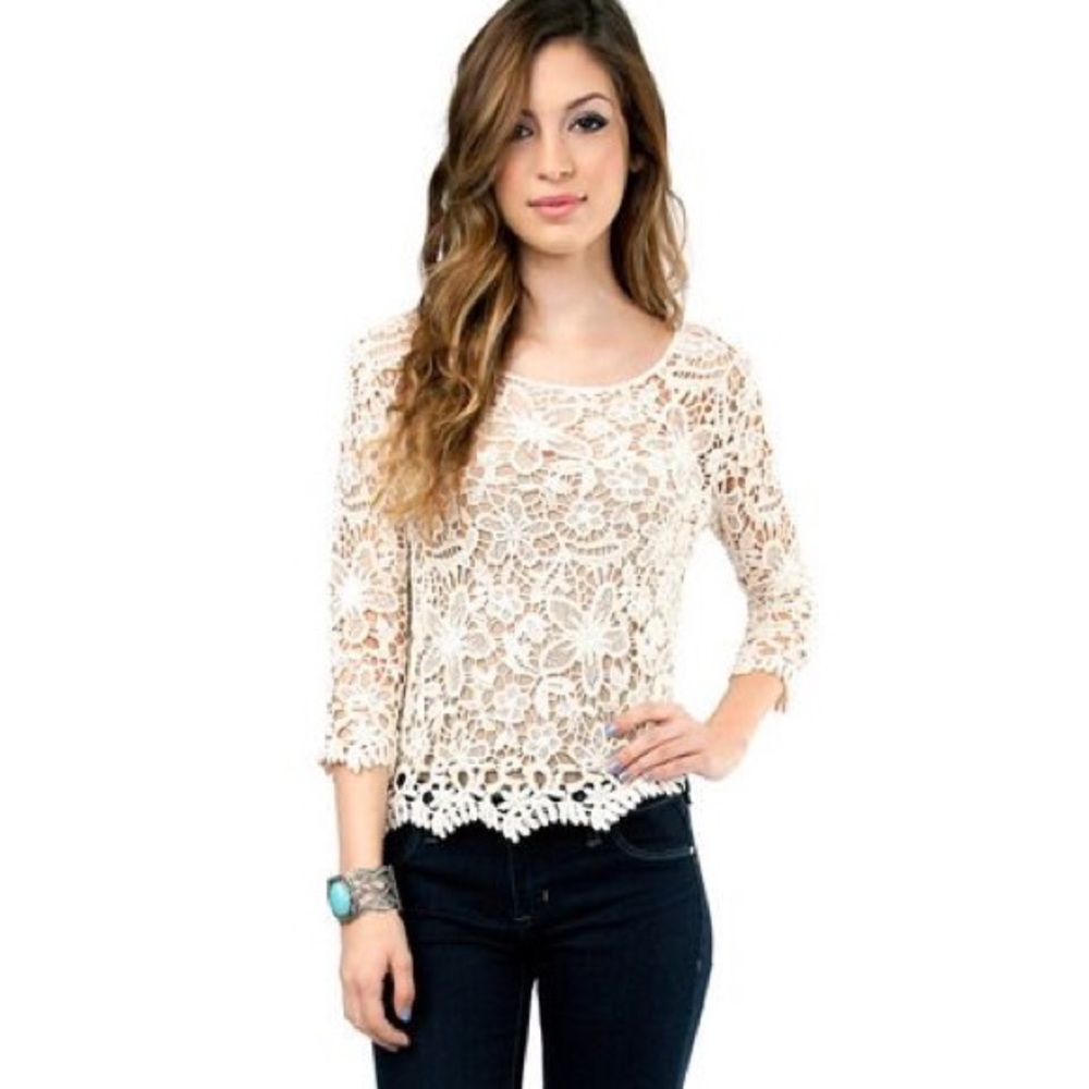 Flower Power Crochet Top